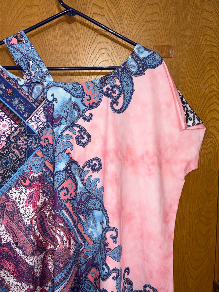One World Pink Tie-Dye Tunic Oversized — image 5 of 7